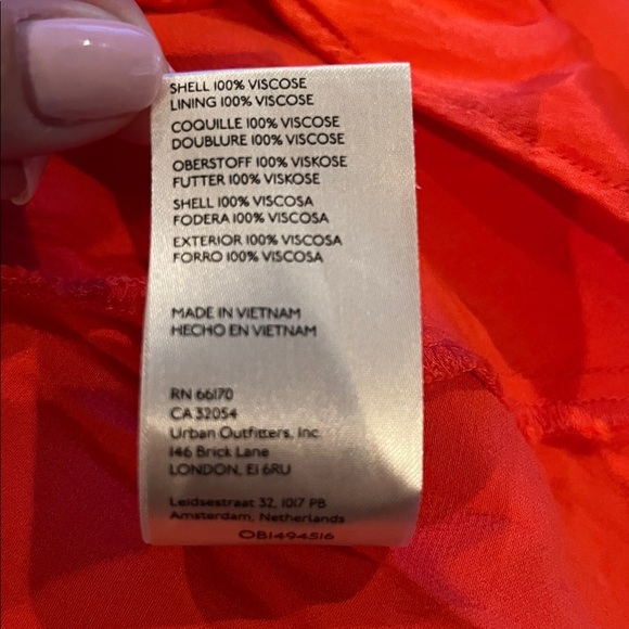 Anthropologie Maeve Open-Back Wrap
Midi Dress in Orange NWT | size small - Picture 9 of 14